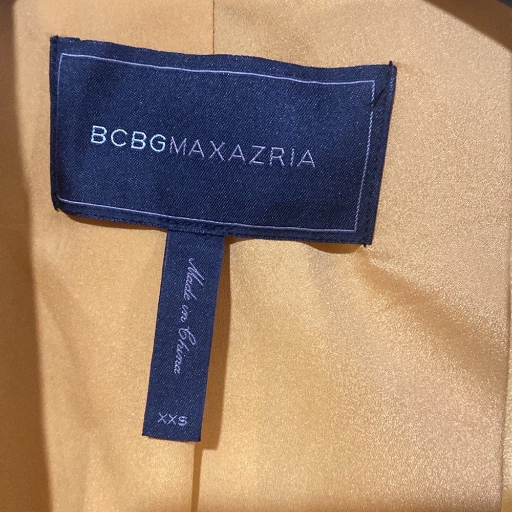 New BCBG Maxazria Bowie yellow blazer - Picture 6 of 9
